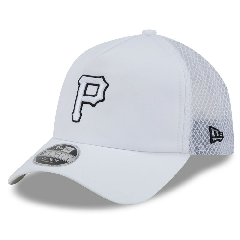 Pittsburgh Pirates New Era 2026 Batting Practice Apex 9FORTY Adjustable Trucker Hat - MLB