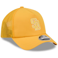 San Diego Padres New Era 2026 Batting Practice Apex 9FORTY Adjustable Trucker Hat - MLB