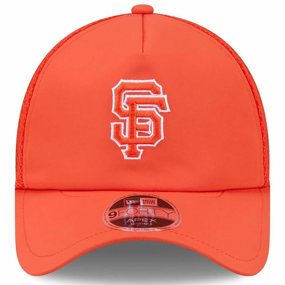 San Francisco Giants New Era 2026 Batting Practice Apex 9FORTY Adjustable Trucker Hat - MLB