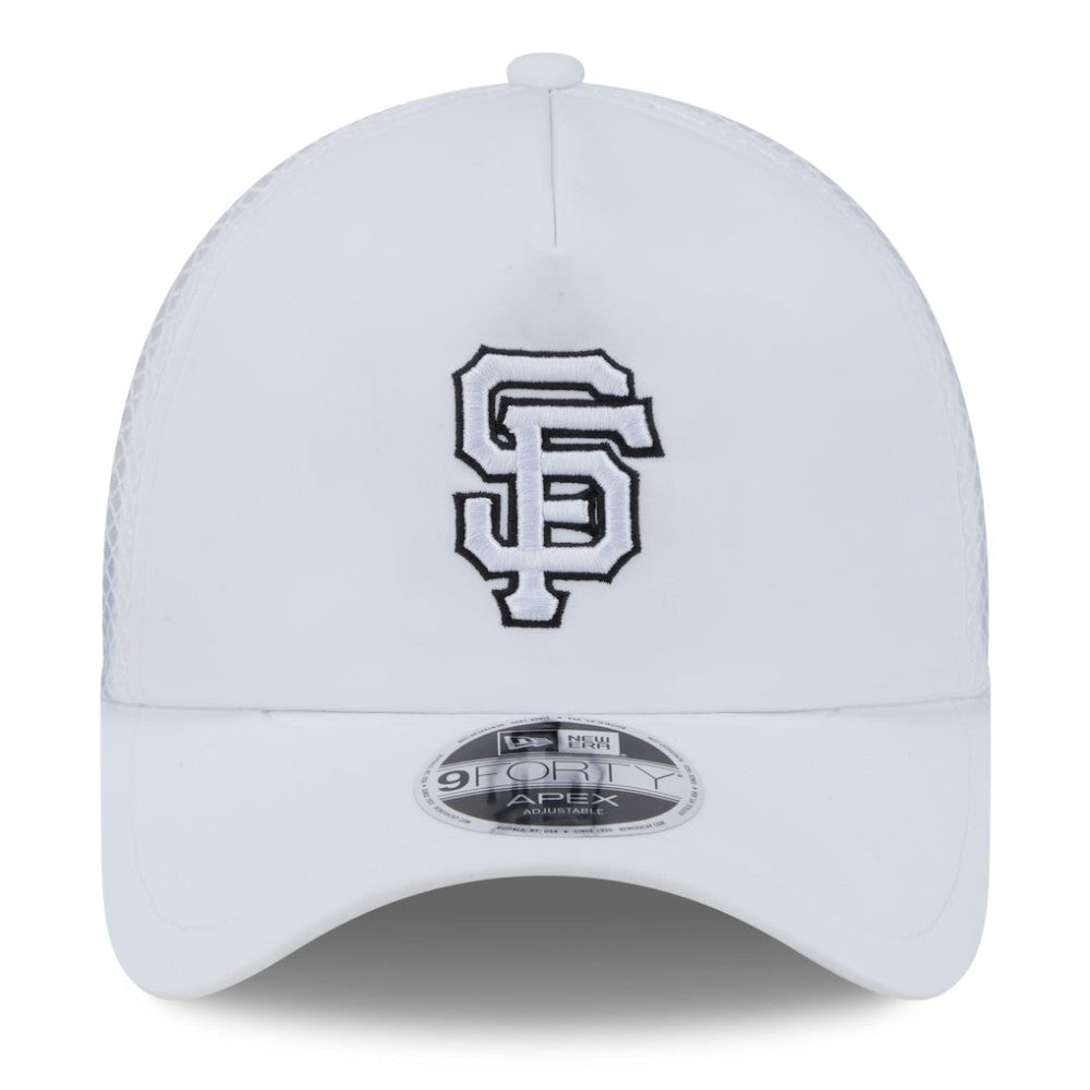 San Francisco Giants New Era 2026 Batting Practice Apex 9FORTY Adjustable Trucker Hat - MLB