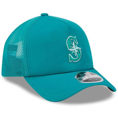 Seattle Mariners New Era 2026 Batting Practice Apex 9FORTY Adjustable Trucker Hat - MLB