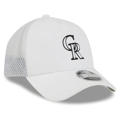 Colorado Rockies New Era 2026 Batting Practice Apex 9FORTY Adjustable Trucker Hat - MLB