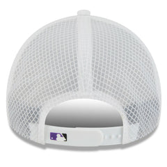 Colorado Rockies New Era 2026 Batting Practice Apex 9FORTY Adjustable Trucker Hat - MLB