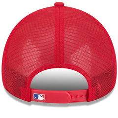Chicago Cubs New Era 2026 Batting Practice Apex 9FORTY Adjustable Trucker Hat - MLB
