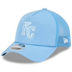 Kansas City Royals New Era 2026 Batting Practice Apex 9FORTY Adjustable Trucker Hat - MLB