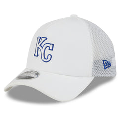 Kansas City Royals New Era 2026 Batting Practice Apex 9FORTY Adjustable Trucker Hat - MLB