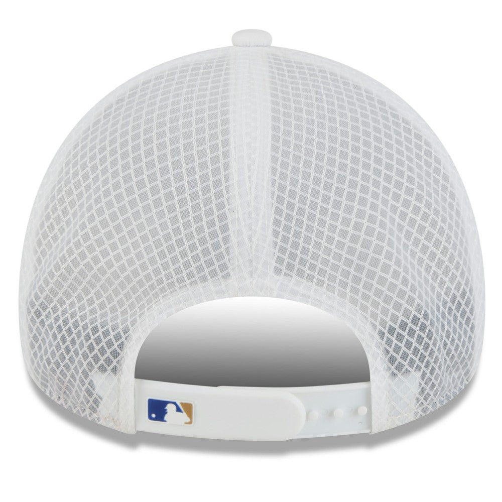 Kansas City Royals New Era 2026 Batting Practice Apex 9FORTY Adjustable Trucker Hat - MLB