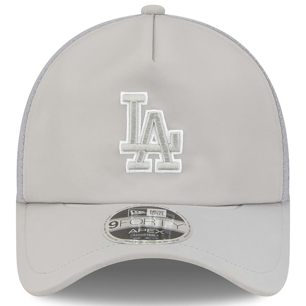 Los Angeles Dodgers New Era 2026 Batting Practice Apex 9FORTY Adjustable Trucker Hat - MLB