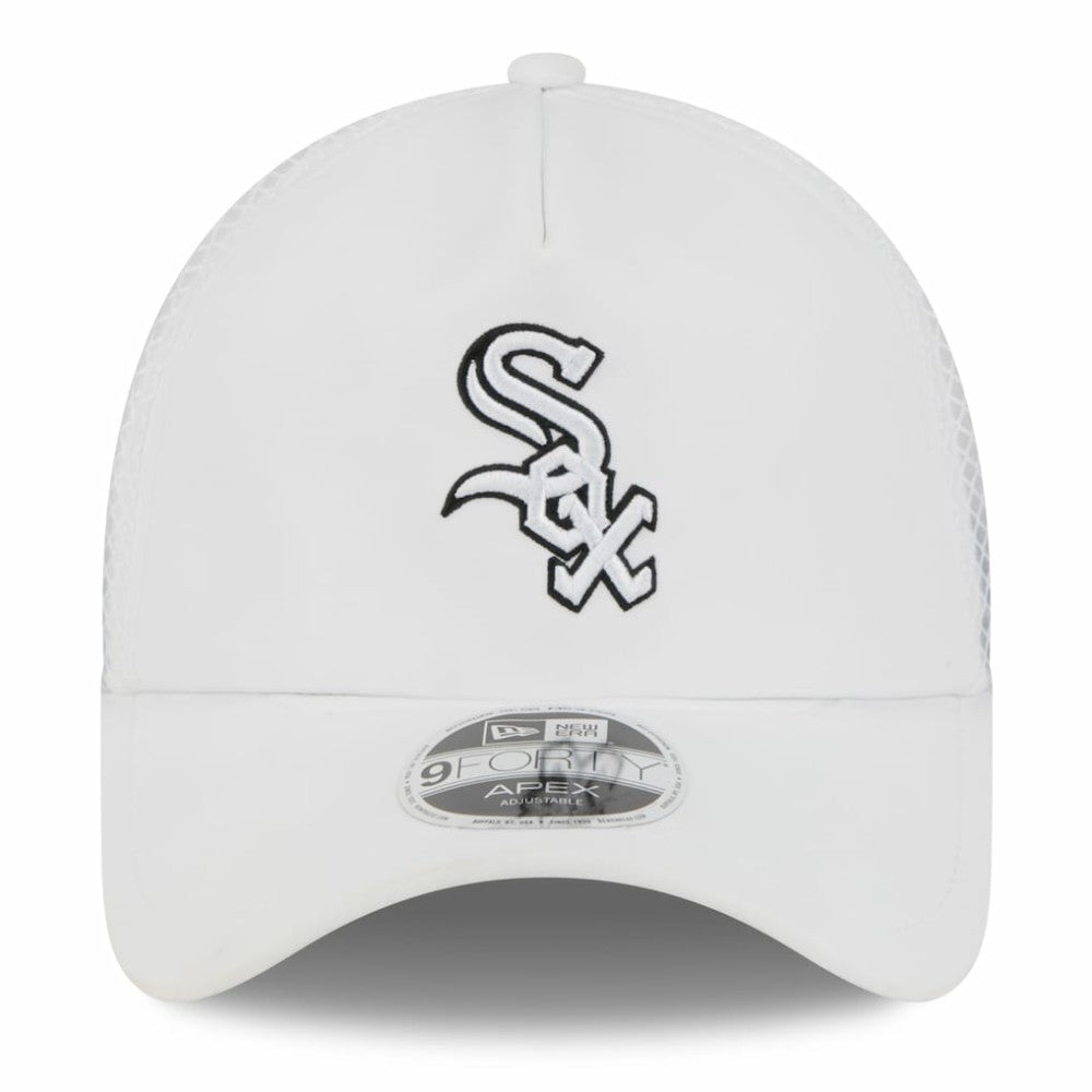 Chicago White Sox New Era 2026 Batting Practice Apex 9FORTY Adjustable Trucker Hat - MLB