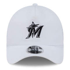 Miami Marlins New Era 2026 Batting Practice Apex 9FORTY Adjustable Trucker Hat - MLB