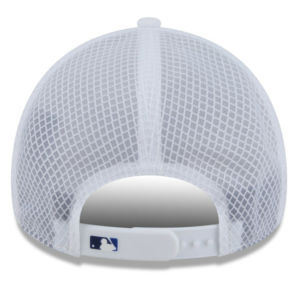 Toronto Blue Jays New Era 2026 Batting Practice Apex 9FORTY Adjustable Trucker Hat - MLB