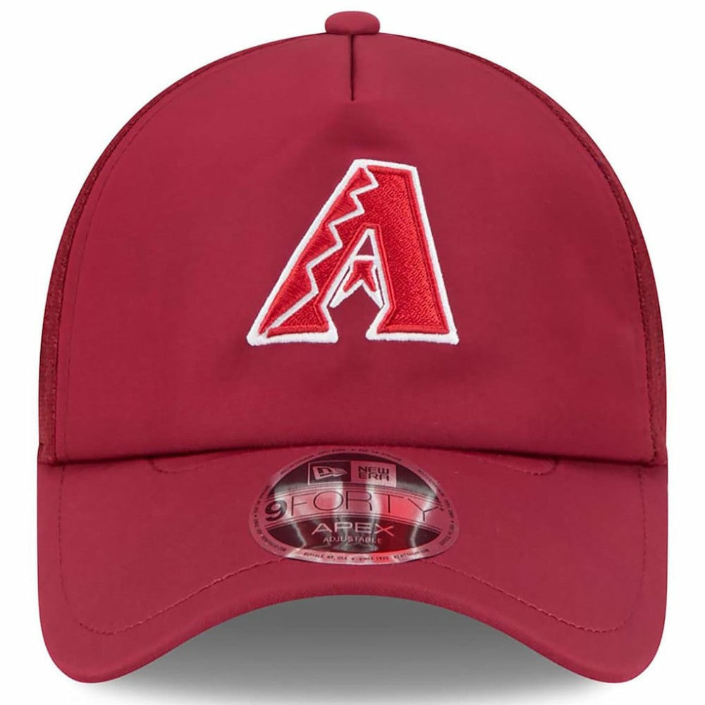 Arizona Diamondbacks New Era 2026 Batting Practice Apex 9FORTY Adjustable Trucker Hat - MLB
