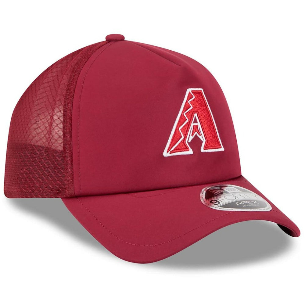 Arizona Diamondbacks New Era 2026 Batting Practice Apex 9FORTY Adjustable Trucker Hat - MLB
