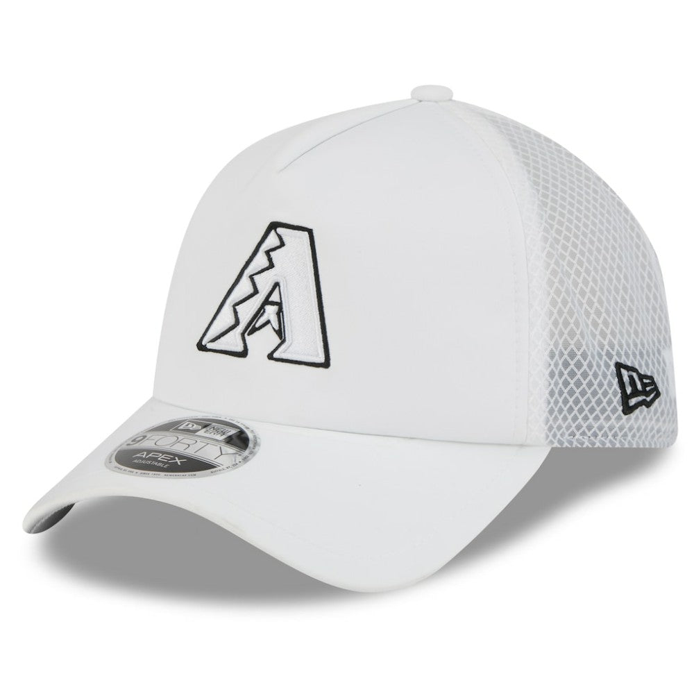Arizona Diamondbacks New Era 2026 Batting Practice Apex 9FORTY Adjustable Trucker Hat - MLB