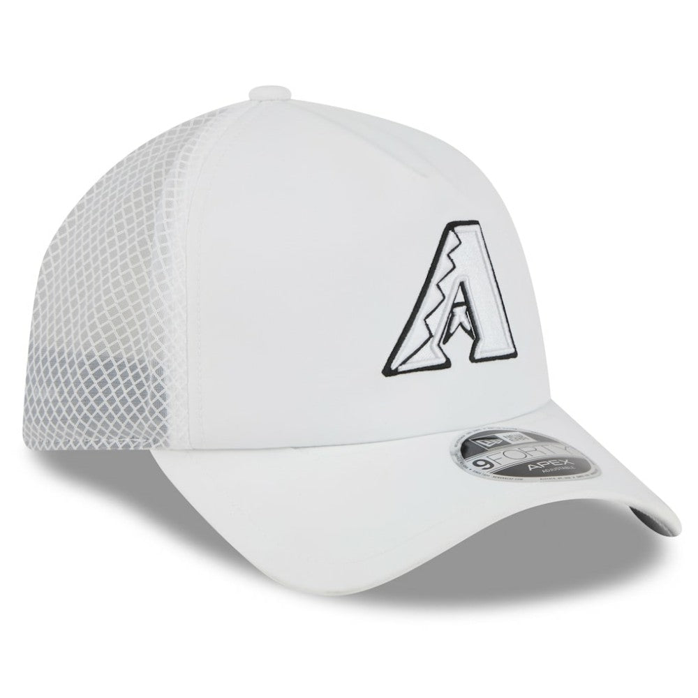 Arizona Diamondbacks New Era 2026 Batting Practice Apex 9FORTY Adjustable Trucker Hat - MLB