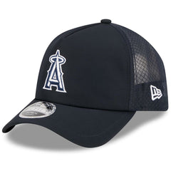 Los Angeles Angels New Era 2026 Batting Practice Apex 9FORTY Adjustable Trucker Hat - MLB