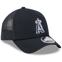 Los Angeles Angels New Era 2026 Batting Practice Apex 9FORTY Adjustable Trucker Hat - MLB