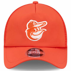 Baltimore Orioles New Era 2026 Batting Practice Apex 9FORTY Adjustable Trucker Hat - MLB