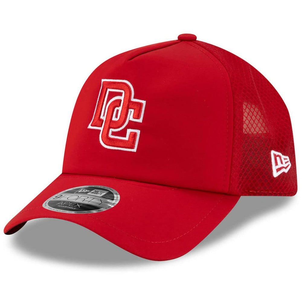 Washington Nationals New Era 2026 Batting Practice Apex 9FORTY Adjustable Trucker Hat - MLB