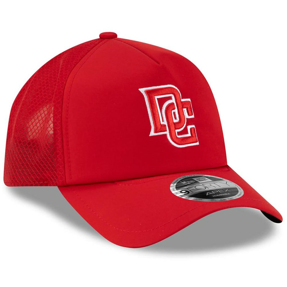 Washington Nationals New Era 2026 Batting Practice Apex 9FORTY Adjustable Trucker Hat - MLB