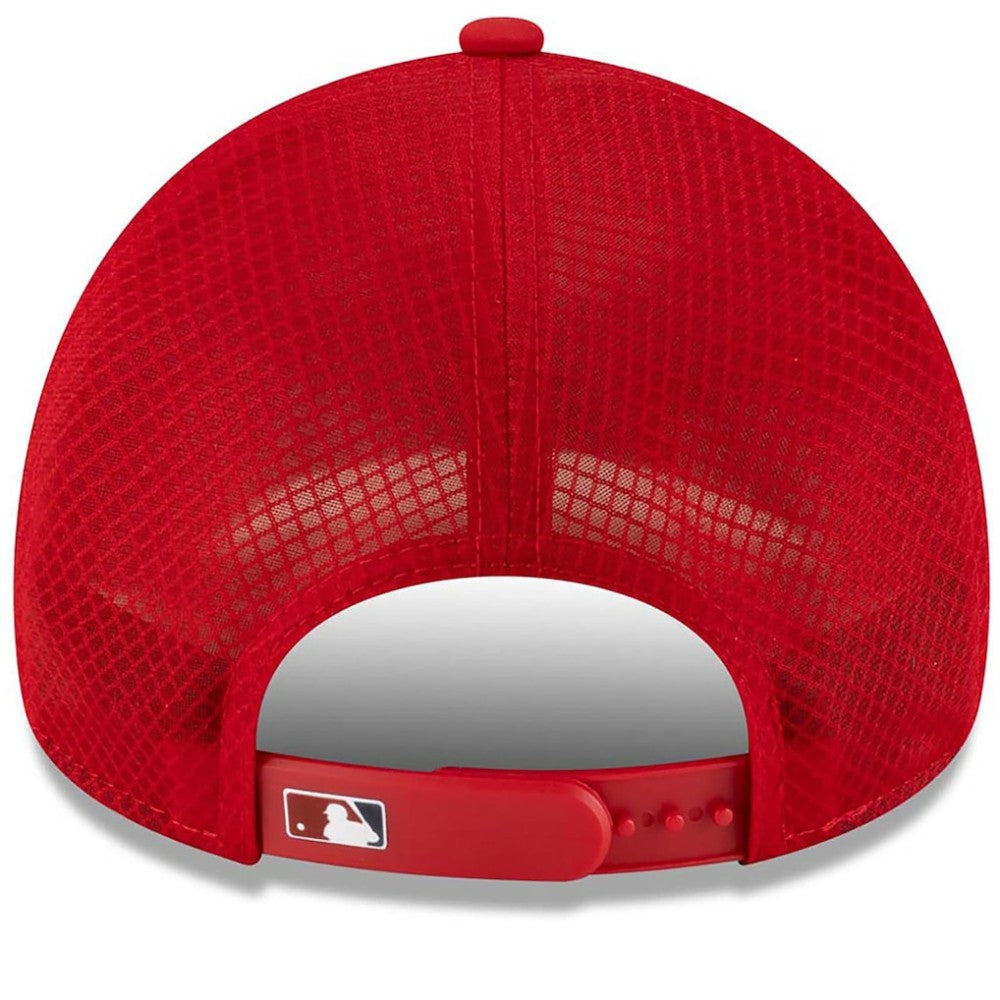 Washington Nationals New Era 2026 Batting Practice Apex 9FORTY Adjustable Trucker Hat - MLB