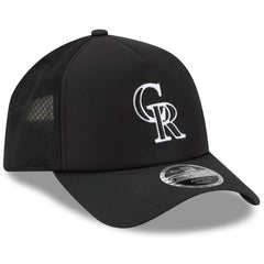 Colorado Rockies New Era 2026 Batting Practice Apex 9FORTY Adjustable Trucker Hat - MLB