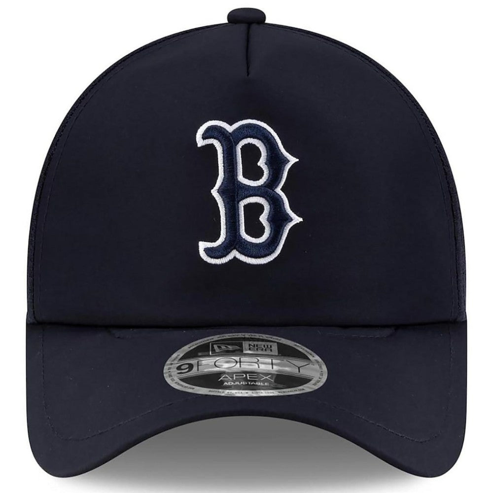 Boston Red Sox New Era 2026 Batting Practice Apex 9FORTY Adjustable Trucker Hat - MLB