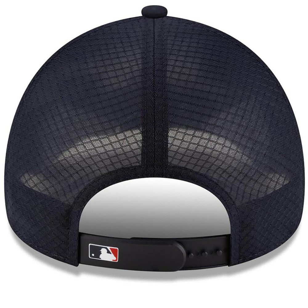 Boston Red Sox New Era 2026 Batting Practice Apex 9FORTY Adjustable Trucker Hat - MLB