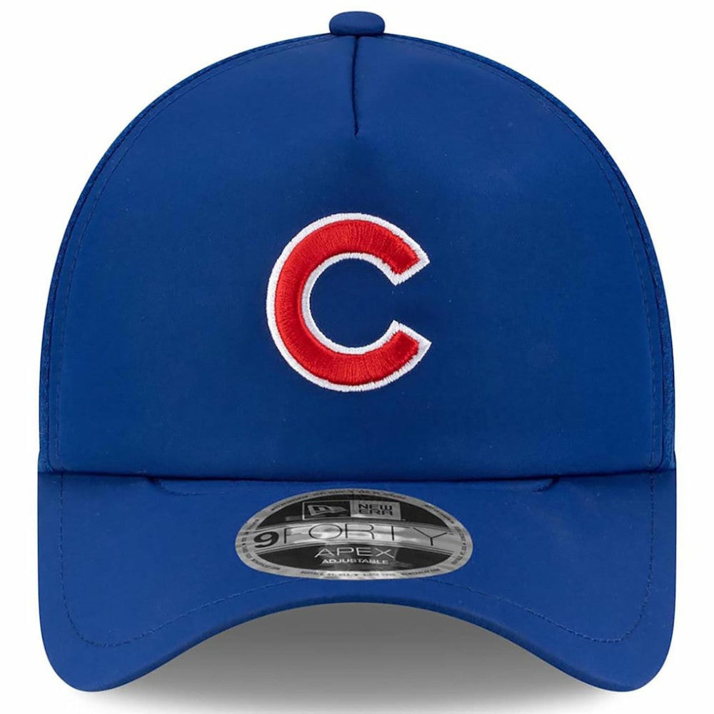 Chicago Cubs New Era 2026 Batting Practice Apex 9FORTY Adjustable Trucker Hat - MLB