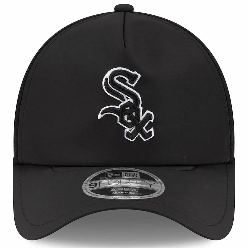 Chicago White Sox New Era 2026 Batting Practice Apex 9FORTY Adjustable Trucker Hat - MLB