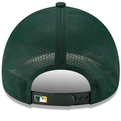 Athletics New Era 2026 Batting Practice Apex 9FORTY Adjustable Trucker Hat - MLB
