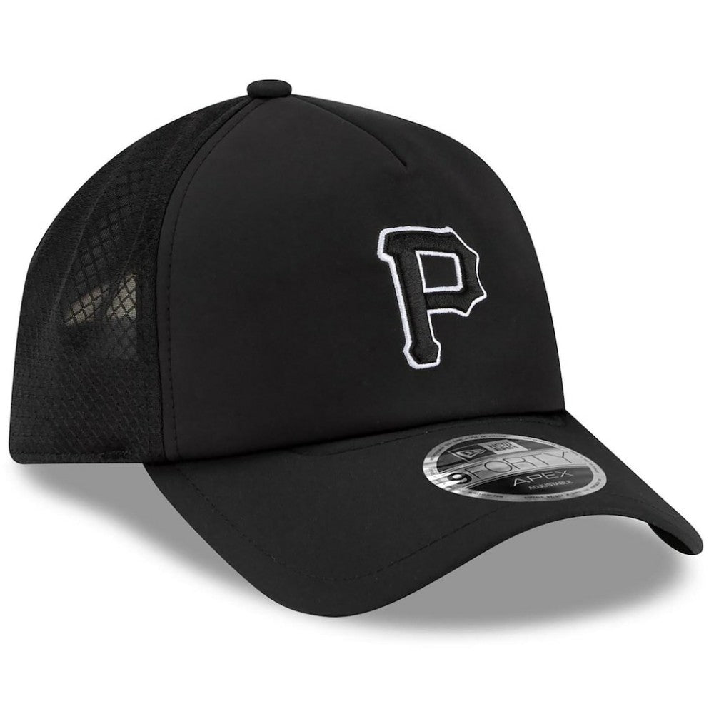 Pittsburgh Pirates New Era 2026 Batting Practice Apex 9FORTY Adjustable Trucker Hat - MLB