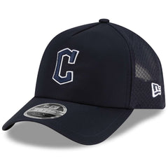 Cleveland Guardians New Era 2026 Batting Practice Apex 9FORTY Adjustable Trucker Hat - MLB