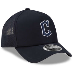 Cleveland Guardians New Era 2026 Batting Practice Apex 9FORTY Adjustable Trucker Hat - MLB