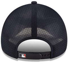Cleveland Guardians New Era 2026 Batting Practice Apex 9FORTY Adjustable Trucker Hat - MLB