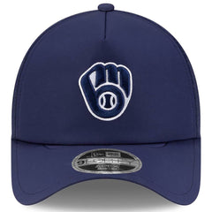 Milwaukee Brewers New Era 2026 Batting Practice Apex 9FORTY Adjustable Trucker Hat - MLB