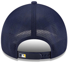 Milwaukee Brewers New Era 2026 Batting Practice Apex 9FORTY Adjustable Trucker Hat - MLB