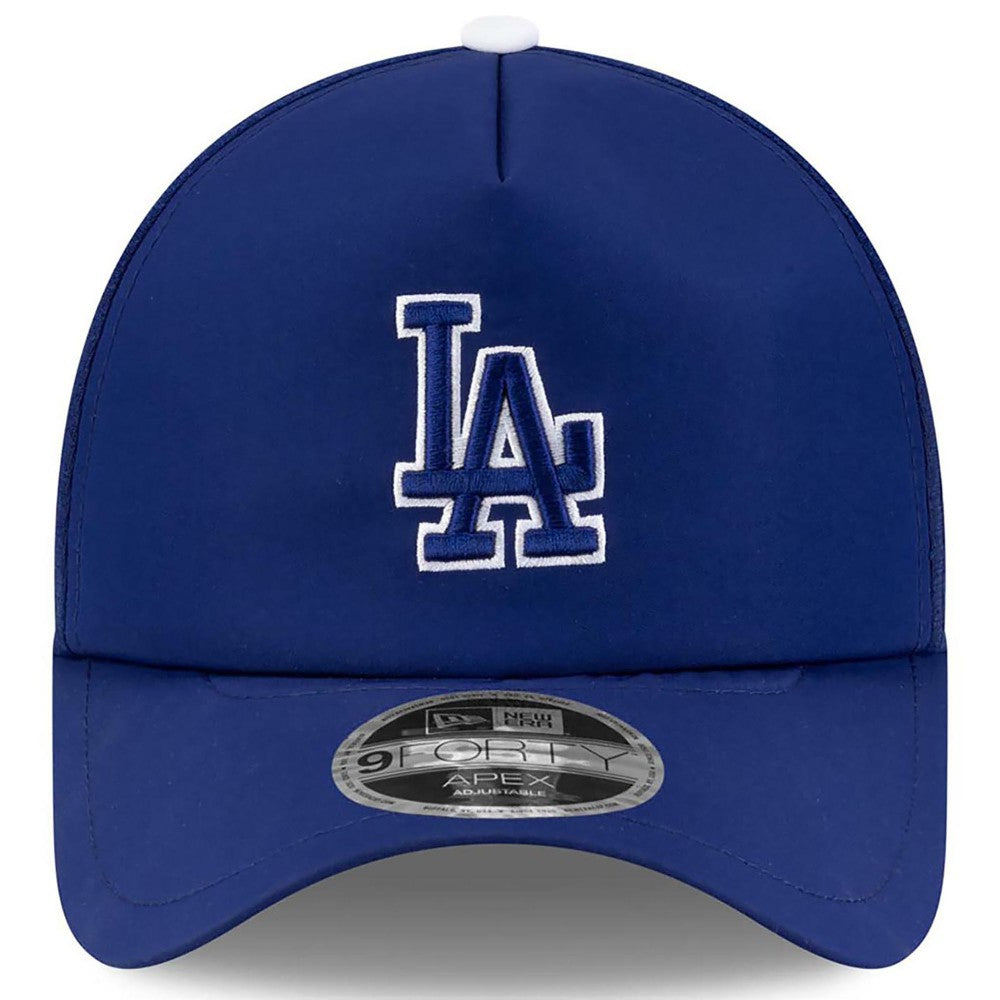Los Angeles Dodgers New Era 2026 Batting Practice Apex 9FORTY Adjustable Trucker Hat - MLB