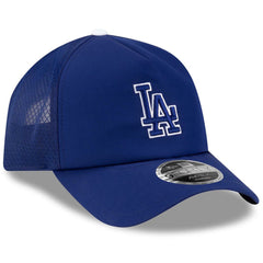 Los Angeles Dodgers New Era 2026 Batting Practice Apex 9FORTY Adjustable Trucker Hat - MLB
