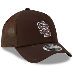 San Diego Padres New Era 2026 Batting Practice Apex 9FORTY Adjustable Trucker Hat - MLB