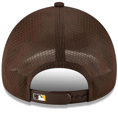 San Diego Padres New Era 2026 Batting Practice Apex 9FORTY Adjustable Trucker Hat - MLB