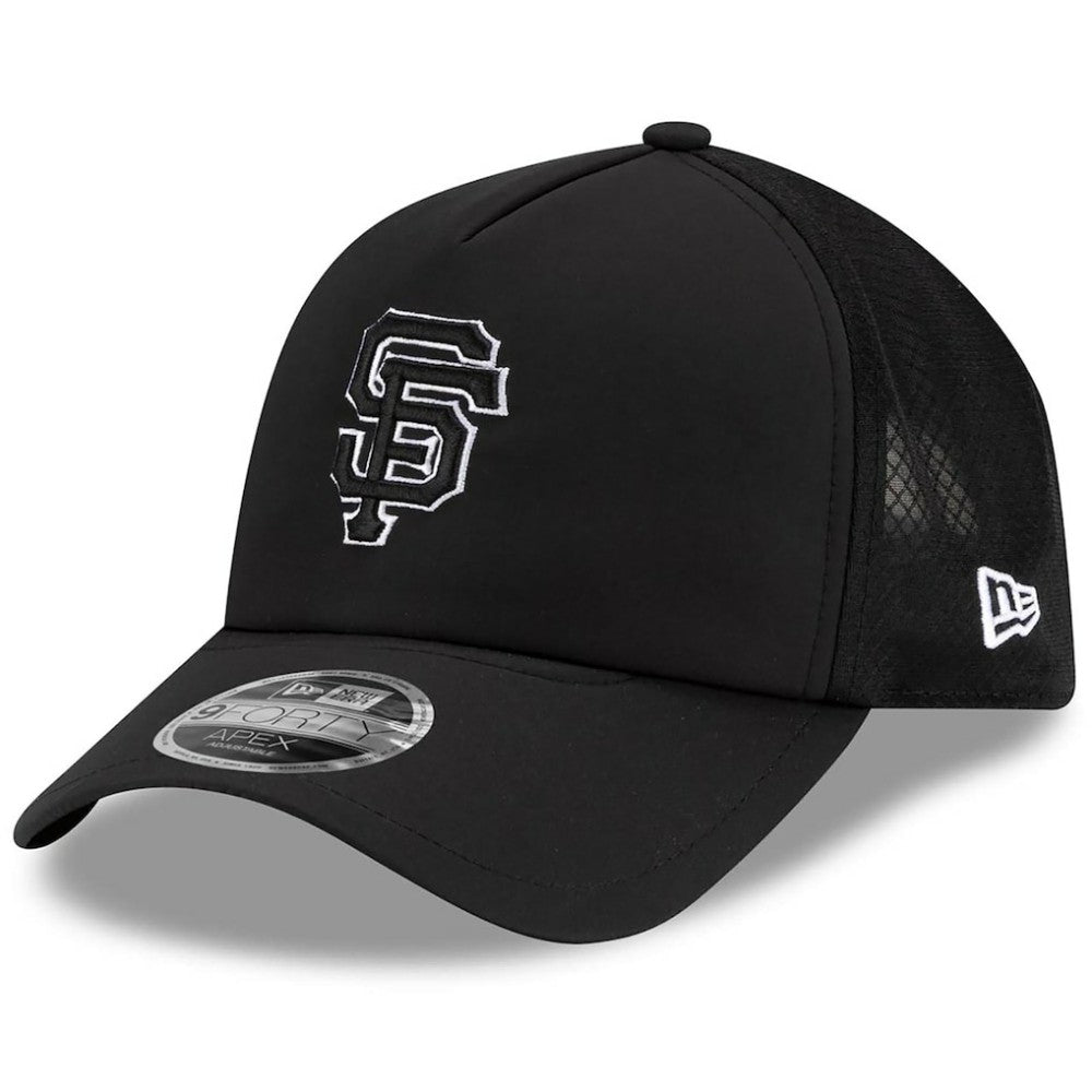 San Francisco Giants New Era 2026 Batting Practice Apex 9FORTY Adjustable Trucker Hat - MLB