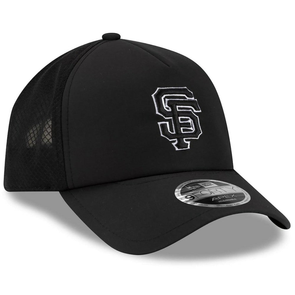 San Francisco Giants New Era 2026 Batting Practice Apex 9FORTY Adjustable Trucker Hat - MLB