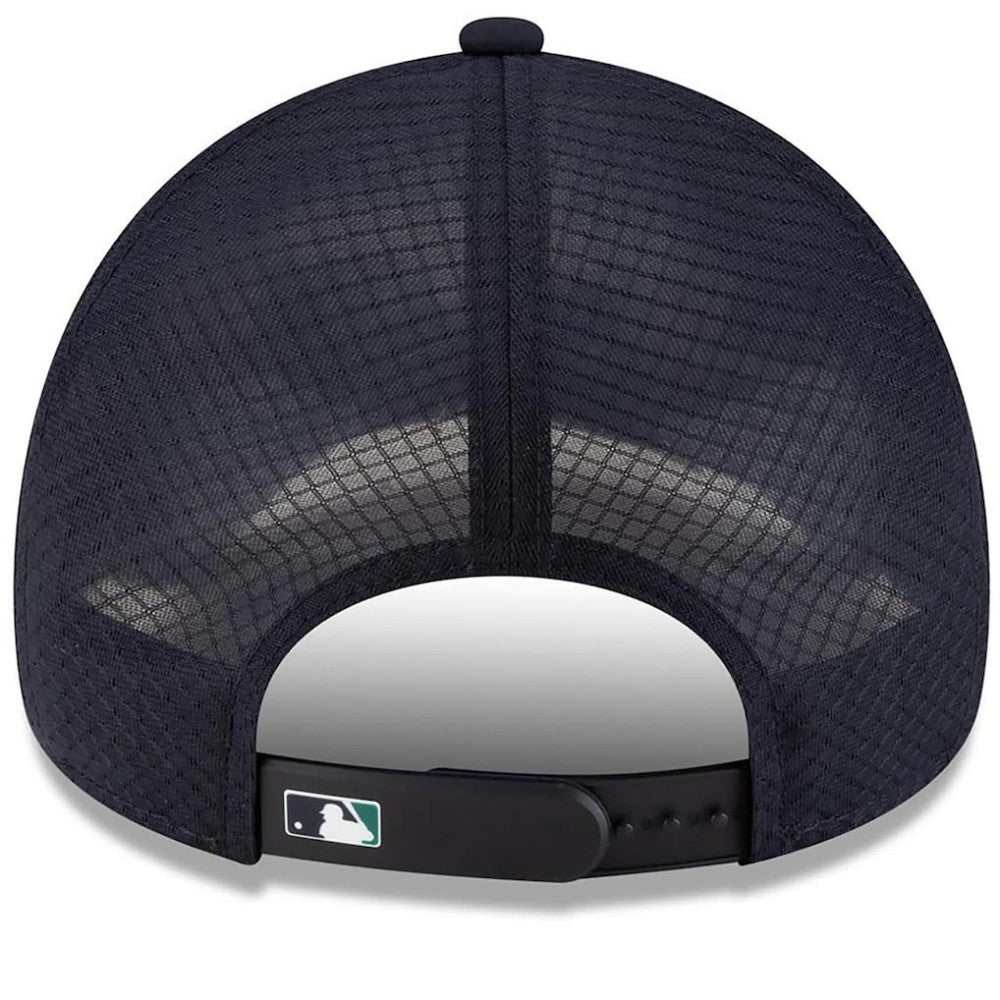 Seattle Mariners New Era 2026 Batting Practice Apex 9FORTY Adjustable Trucker Hat - MLB