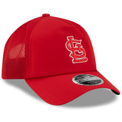 St. Louis Cardinals New Era 2026 Batting Practice Apex 9FORTY Adjustable Trucker Hat - MLB