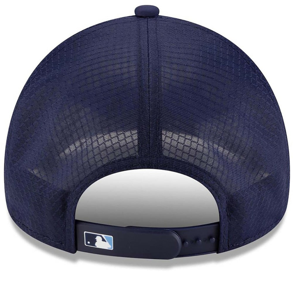 Tampa Bay Rays New Era 2026 Batting Practice Apex 9FORTY Adjustable Trucker Hat - MLB