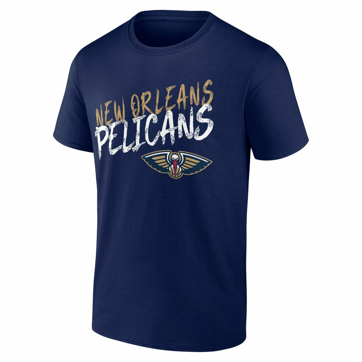 New Orleans Pelicans Hustle Custom T-Shirt Navy - NBA
