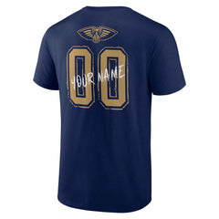 New Orleans Pelicans Hustle Custom T-Shirt Navy - NBA