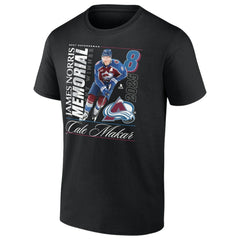 Cale Makar Colorado Avalanche 2025 Norris Trophy Winner T-Shirt - Black - NHL