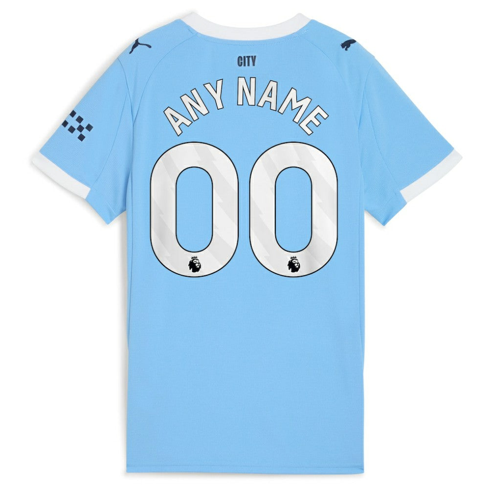 Manchester City Women's 2025/26 Home Replica Custom Jersey Sky Blue | Puma online